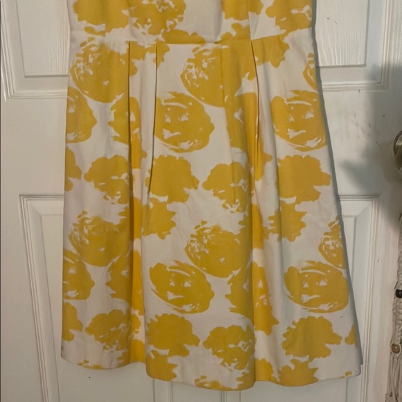 Talbots Yellow and White Floral Dress - Picture 3 of 7